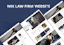 design a professional law firm or attorney or lawyer website